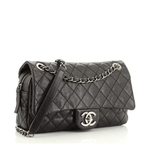 chanel easy flap handbag